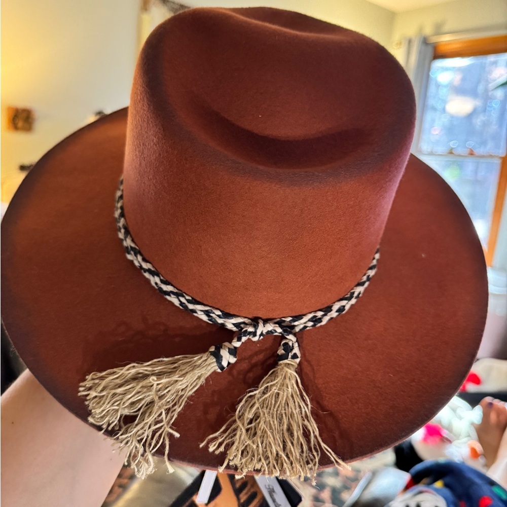 BRAND NEW Brooklyn Hat Co sold by Free People. Handmade and never worn.